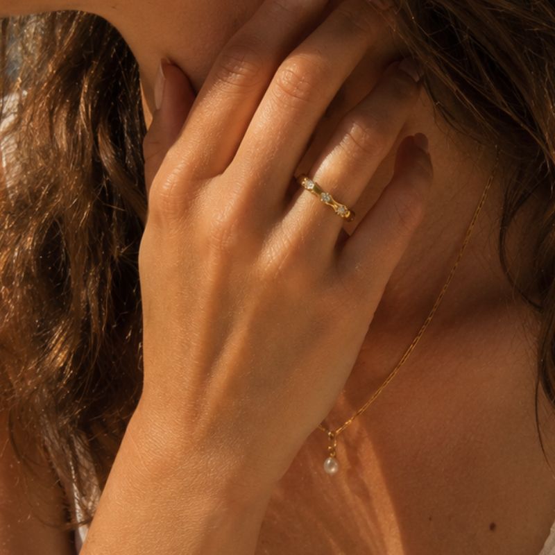 Celeste Soleil Ring