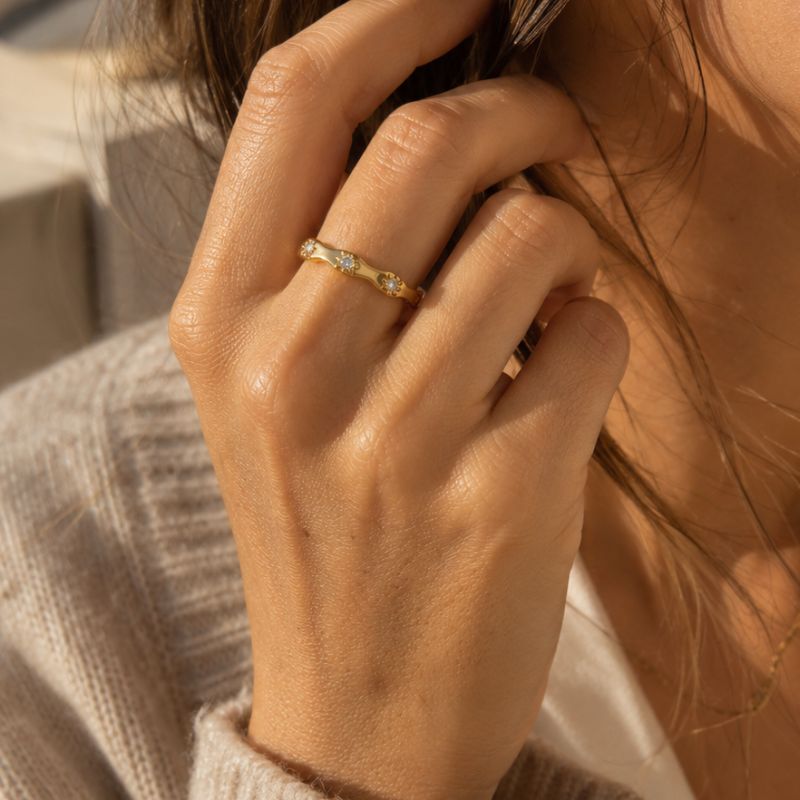 Celeste Soleil Ring