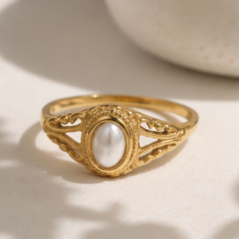 Soléa Pearl Ring