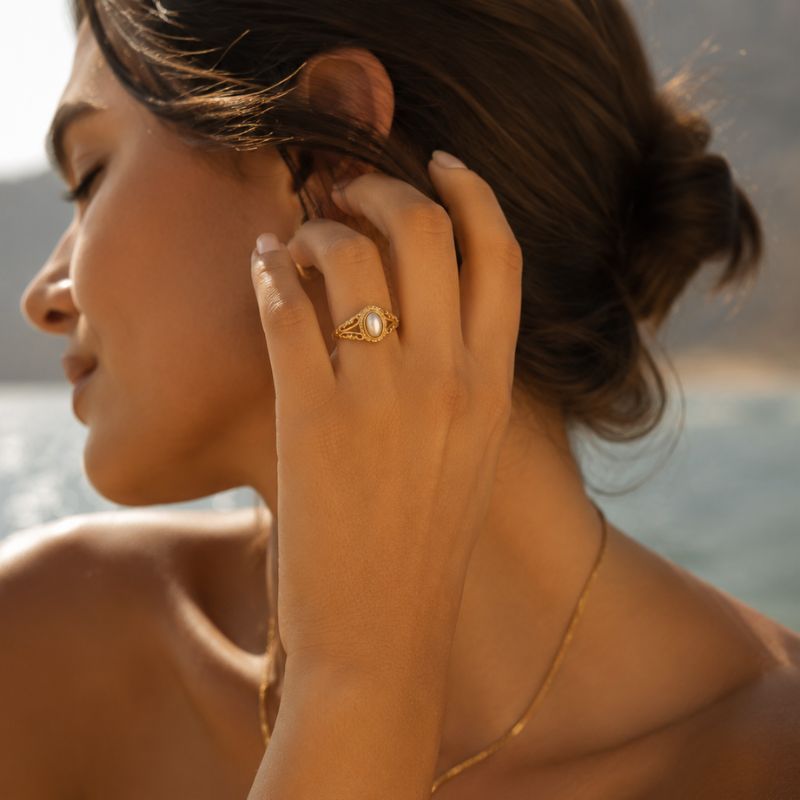 Soléa Pearl Ring