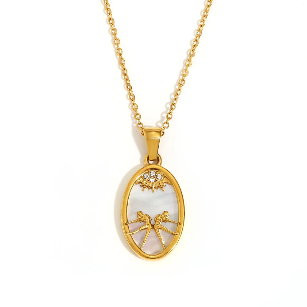 Solara Dove Necklace